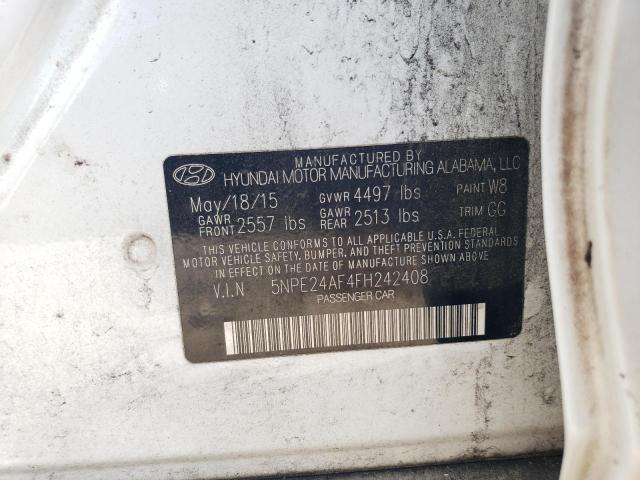 2015 HYUNDAI SONATA SE - 5NPE24AF4FH242408