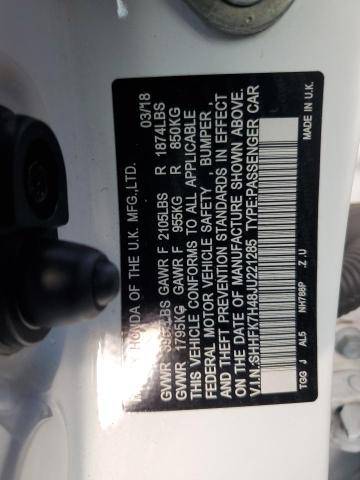 2018 HONDA CIVIC SPOR - SHHFK7H48JU221285