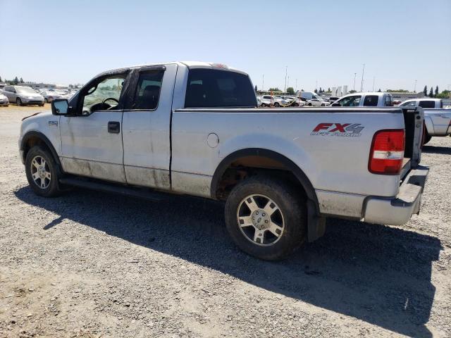 FORD F150 2004 silver 4dr ext gas 1FTPX14534NA06972 photo #3