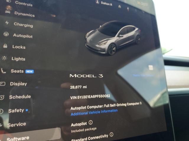 2023 TESLA MODEL 3 - 5YJ3E1EA6PF550062