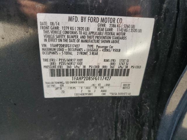 2015 FORD TAURUS SE - 1FAHP2D85FG117427
