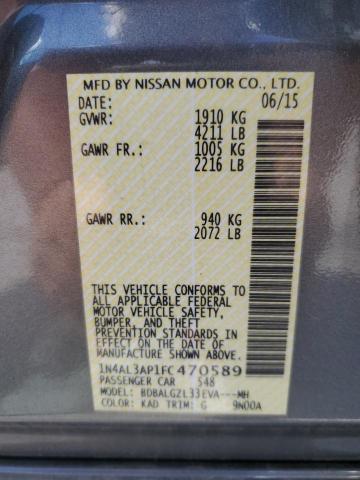 2015 NISSAN ALTIMA 2.5 1N4AL3AP1FC470589