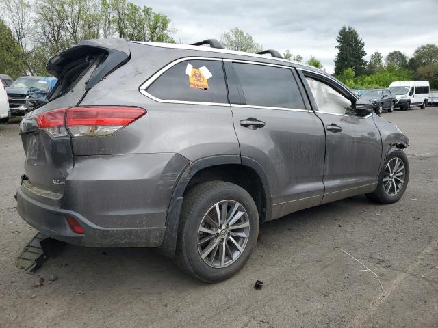 Vin: 5tdjzrfh5js548618, lot: 57029975, toyota highlander se 20183