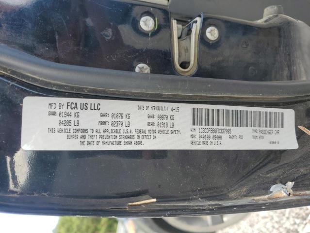 2015 DODGE DART SXT 1C3CDFBB6FD337085