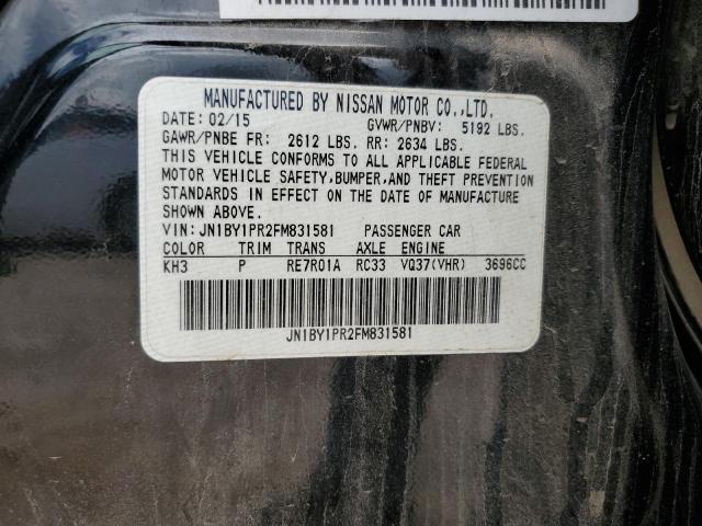 2015 INFINITI Q70L 3.7 JN1BY1PR2FM831581