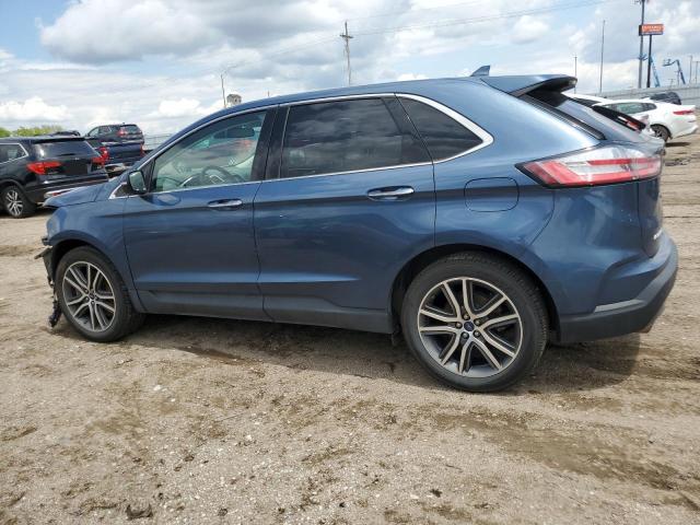 Vin: 2fmpk4k99kbc01212, lot: 57450365, ford edge titanium 20192