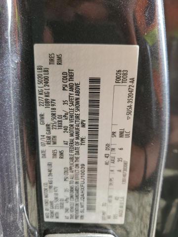 2015 LINCOLN MKC 5LMTJ2AHXFUJ10039