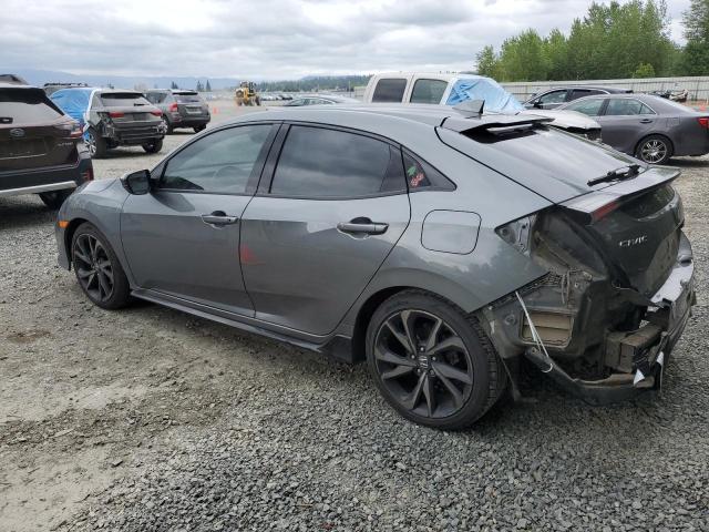 Vin: shhfk7h46ku204390, lot: 56935275, honda civic sport 20192