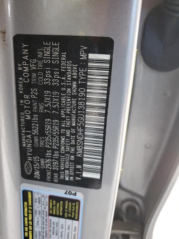 2016 HYUNDAI SANTA FE S - KM8SNDHF5GU138190