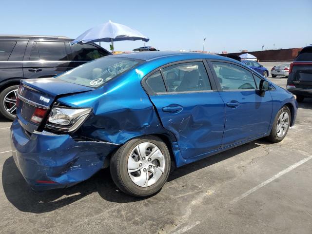 HONDA CIVIC LX 2013 blue  gas 2HGFB2F56DH577377 photo #4