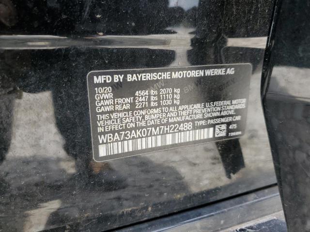 2021 BMW 228XI - WBA73AK07M7H22488