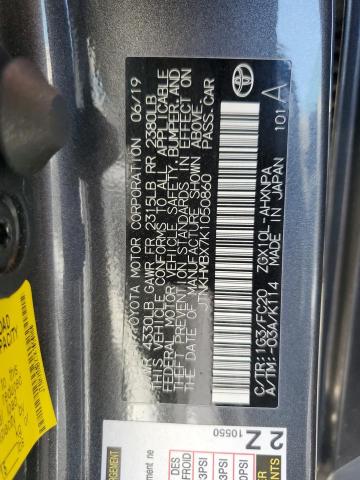 2019 TOYOTA C-HR XLE - JTNKHMBX7K1050860