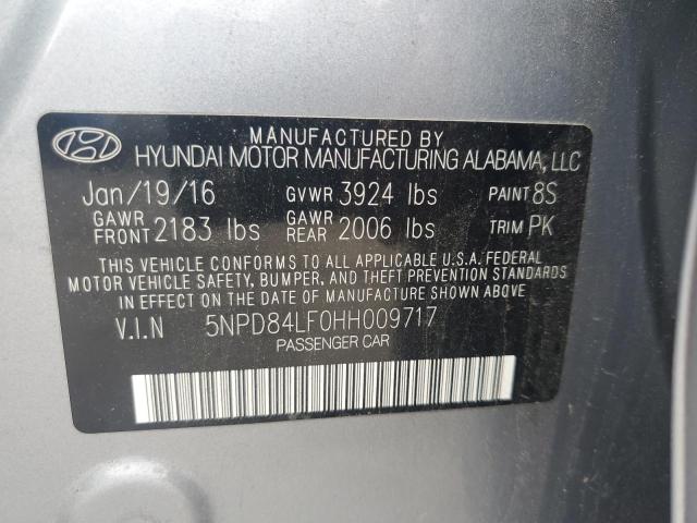 2017 HYUNDAI ELANTRA SE - 5NPD84LF0HH009717