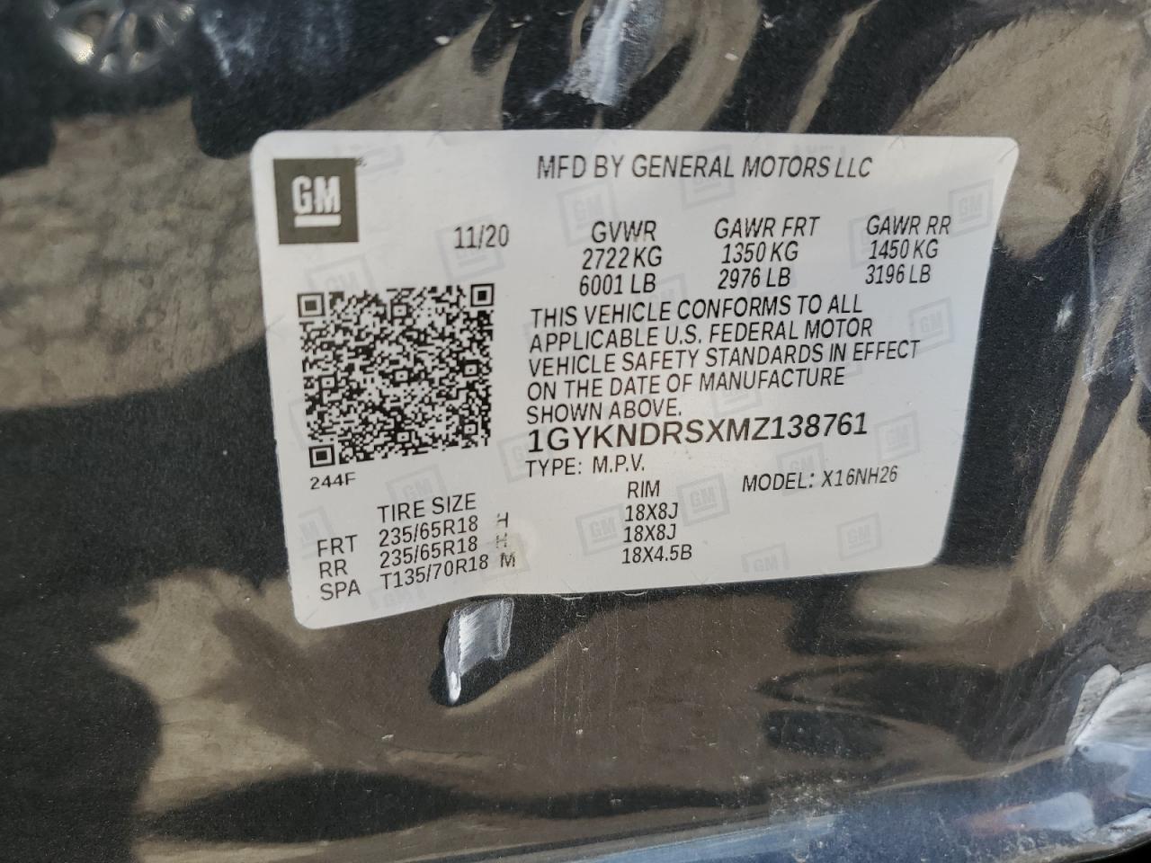 CADILLAC XT5 PREMIUM LUXURY