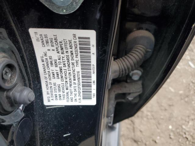 2018 HONDA CIVIC LX 2HGFC2F50JH567016