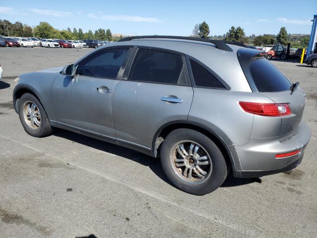 INFINITI FX35 2005 gray  gas JNRAS08U65X107803 photo #3