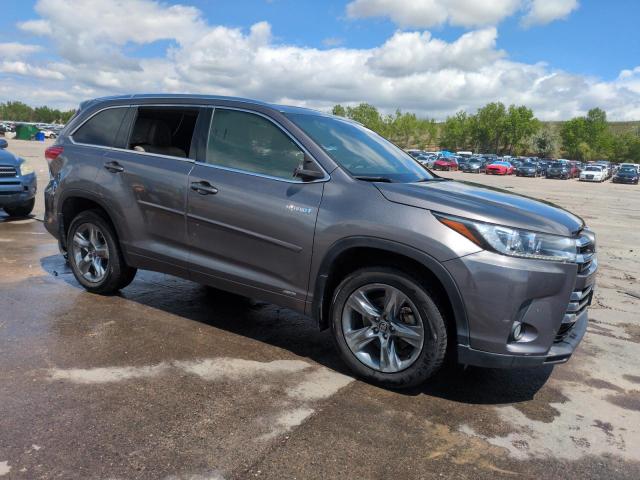 Vin: 5tddgrfh2js046393, lot: 58181375, toyota highlander hybrid limited 20184