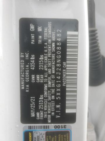 2022 KIA K5 LXS 5XXG14J28NG088482