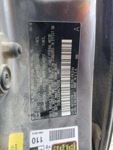 2017 TOYOTA SIENNA LE - 5TDKZ3DC9HS783705
