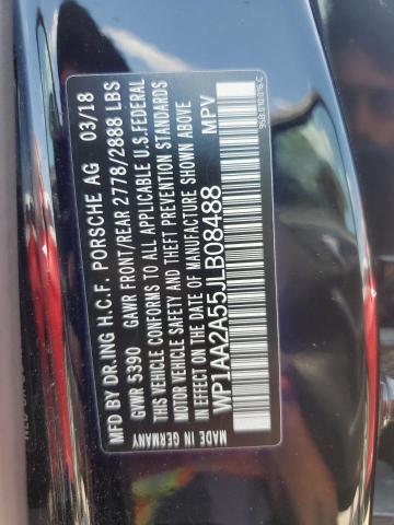 2018 PORSCHE MACAN - WP1AA2A55JLB08488