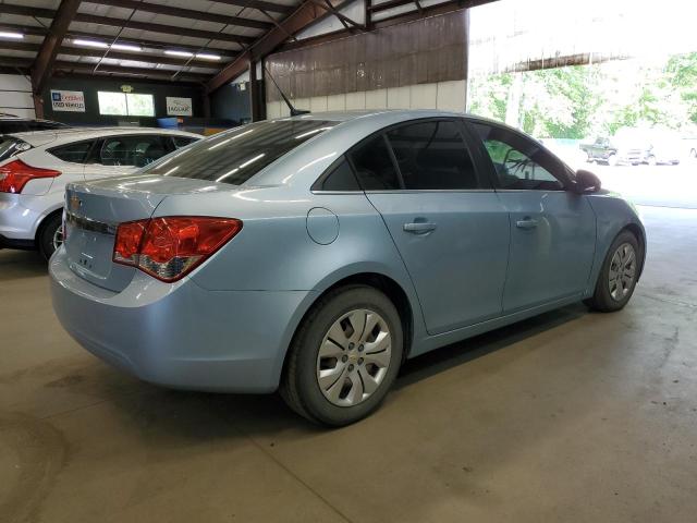 CHEVROLET CRUZE LS 2012 blue sedan 4d gas 1G1PC5SH5C7321770 photo #4