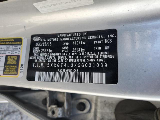 2016 KIA OPTIMA LX - 5XXGT4L3XGG031039