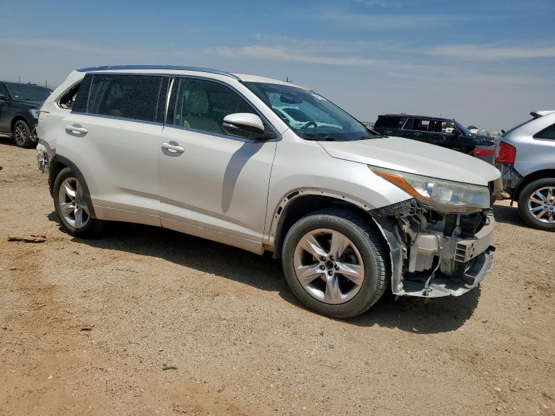 Vin: 5tdykrfh5es020232, lot: 58124085, toyota highlander limited 20144