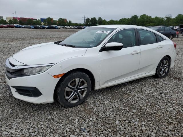 Vin: 19xfc2f58ge018098, lot: 57458375, honda civic lx 2016 img_1