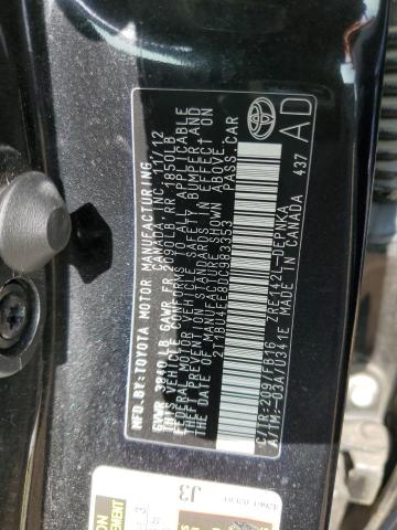 2013 TOYOTA COROLLA BA #3292464704