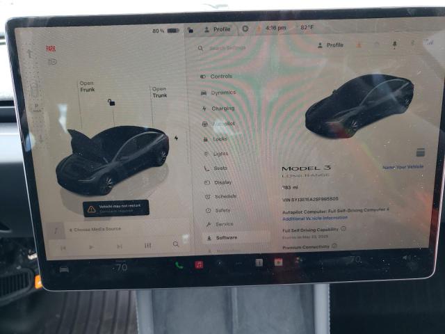 2025 TESLA MODEL 3 - 5YJ3E1EA2SF995505