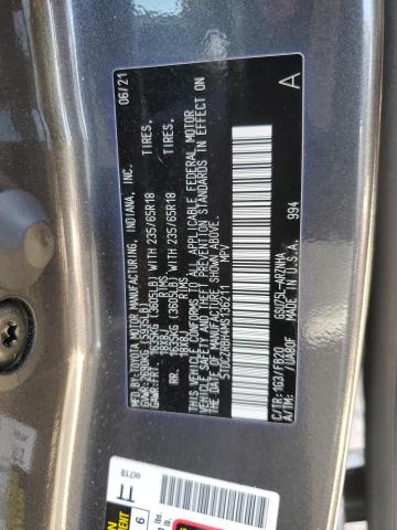 2021 TOYOTA HIGHLANDER 5TDCZRBH4MS136211