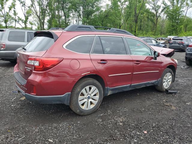 Vin: 4s4bsacc6f3298054, lot: 57621615, subaru outback 2.5i premium 20153