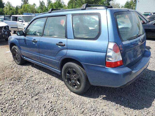 SUBARU FORESTER 2 2007 blue  gas JF1SG63667H746817 photo #3