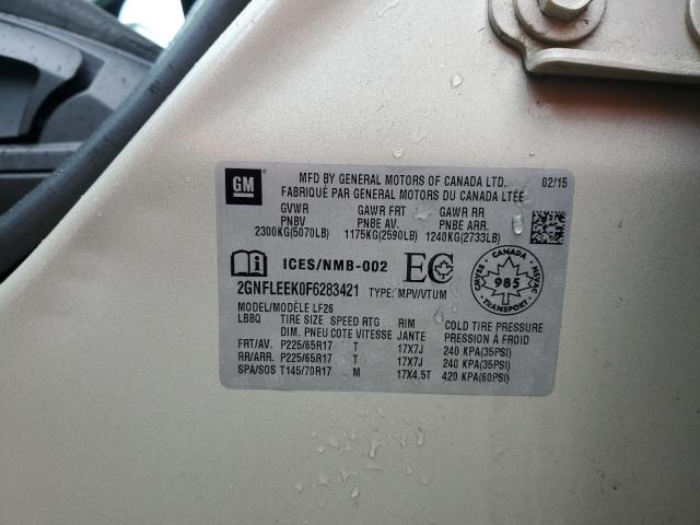 2015 CHEVROLET EQUINOX LS - 2GNFLEEK0F6283421