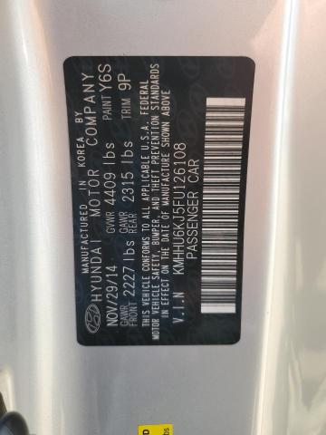 2015 HYUNDAI GENESIS CO - KMHHU6KJ5FU126108