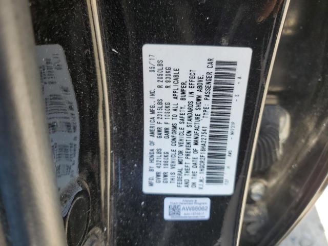 2017 HONDA ACCORD SPO - 1HGCR2F18HA227541