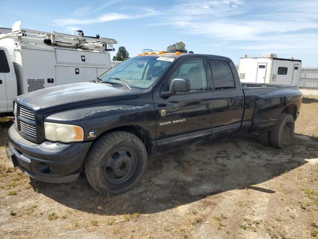 DODGE RAM 3500 S 2004 black crew pic diesel 3D7MA48C44G273647 photo #1