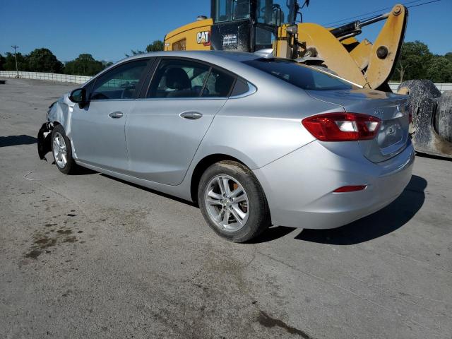 CHEVROLET CRUZE LT 2017 silver sedan 4d gas 1G1BE5SM9H7151972 photo #3