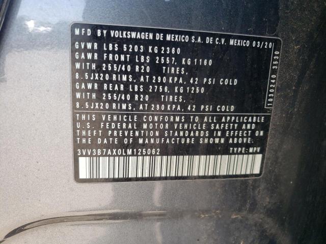 2020 VOLKSWAGEN TIGUAN SE 3VV3B7AX0LM125062