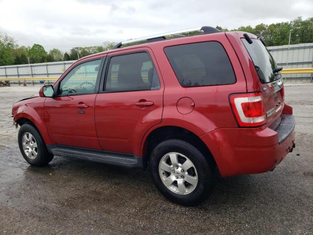 Vin: 1fmcu0egxbkc03813, lot: 55240075, ford escape limited 20112