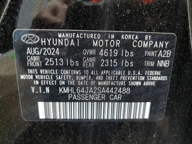 2025 HYUNDAI SONATA SEL KMHL64JA2SA442488