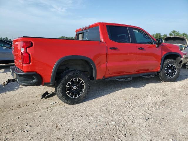 CHEVROLET SILVERADO 2022 red  gas 3GCUDHEL8NG652276 photo #4