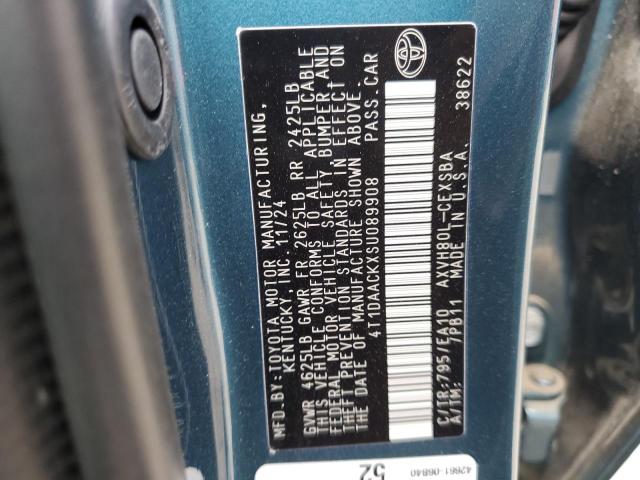 2025 TOYOTA CAMRY XSE - 4T1DAACKXSU089908