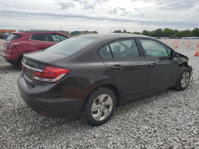 Vin: 19xfb2e5xde047182, lot: 57213375, honda civic lx 20133