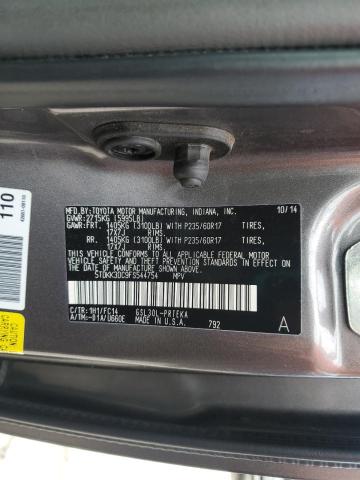 2015 TOYOTA SIENNA LE - 5TDKK3DC9FS544754