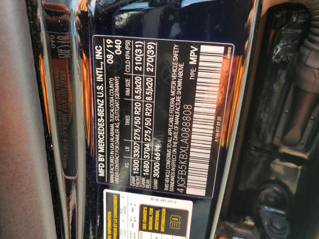 2020 MERCEDES-BENZ GLE 450 4M 4JGFB5KBXLA088808