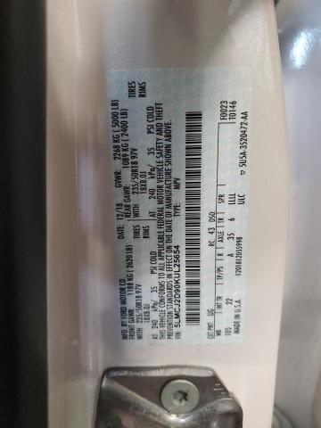 2019 LINCOLN MKC SELECT 5LMCJ2D90KUL25654