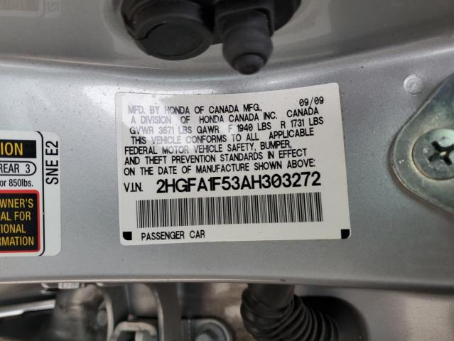 2010 HONDA CIVIC LX - 2HGFA1F53AH303272
