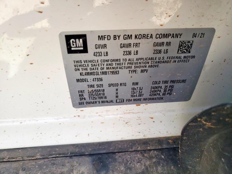 2021 BUICK ENCORE GX - KL4MMDSL1MB179593