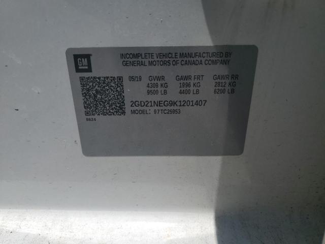 2019 GMC SIERRA C25 2GD21NEG9K1201407